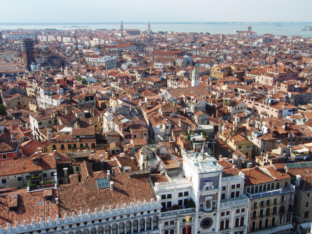 the belltower of St. Mark's, Venice