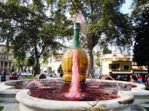 wine fountain