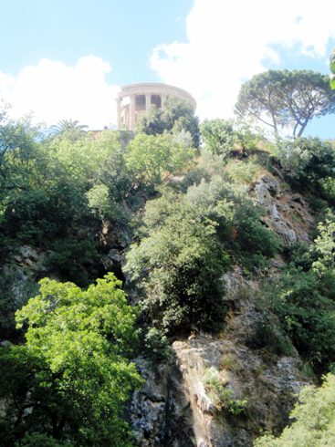 visiting tivoli from rome, villa gregoriana, provincia di roma