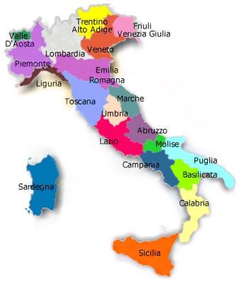 regional differences in Italy