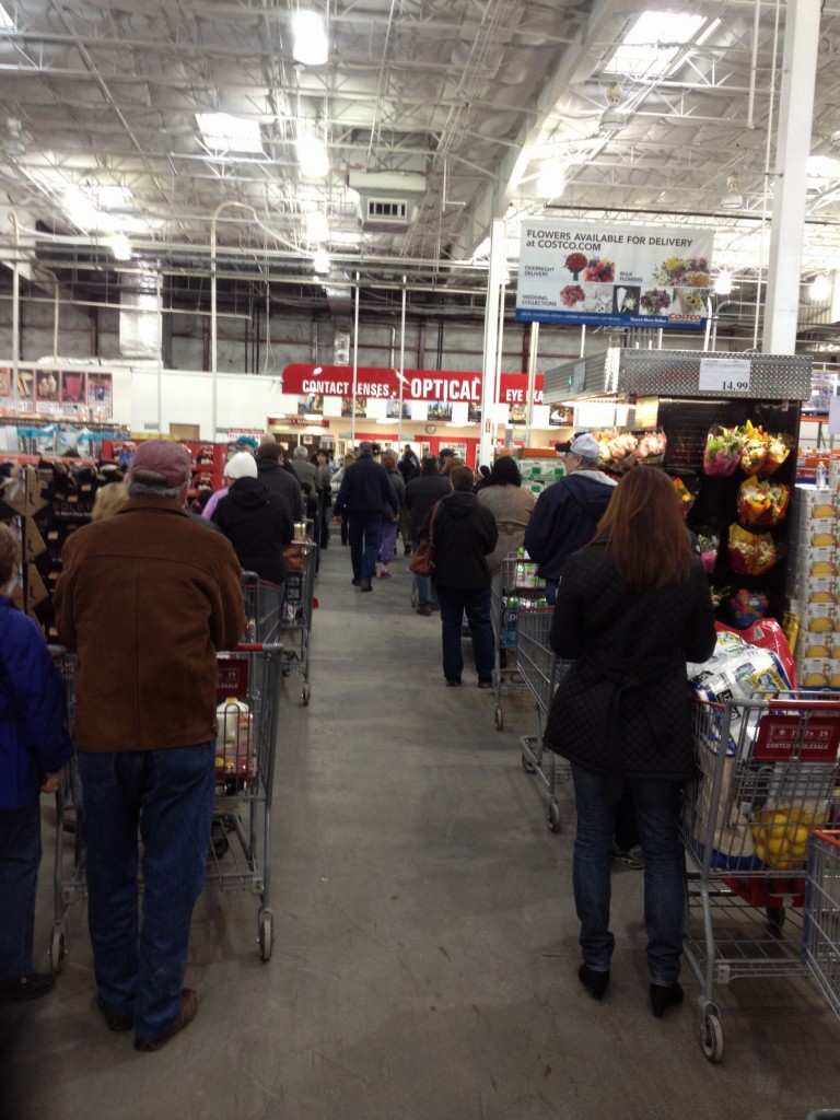 Costco line