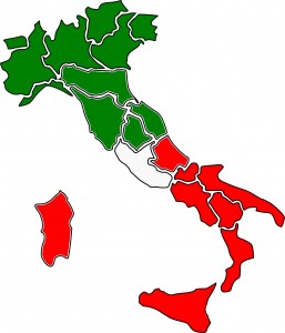 North versus South issues in Italy